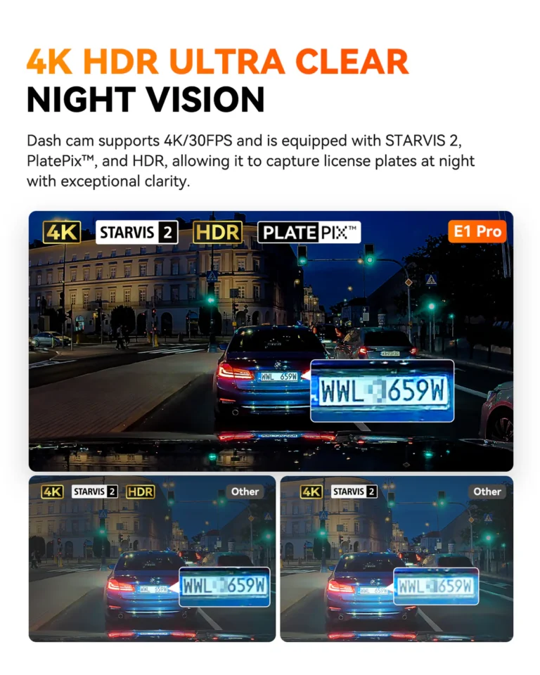 Vantrue E1 Pro Single Channel Dashcam: A Comprehensive Review